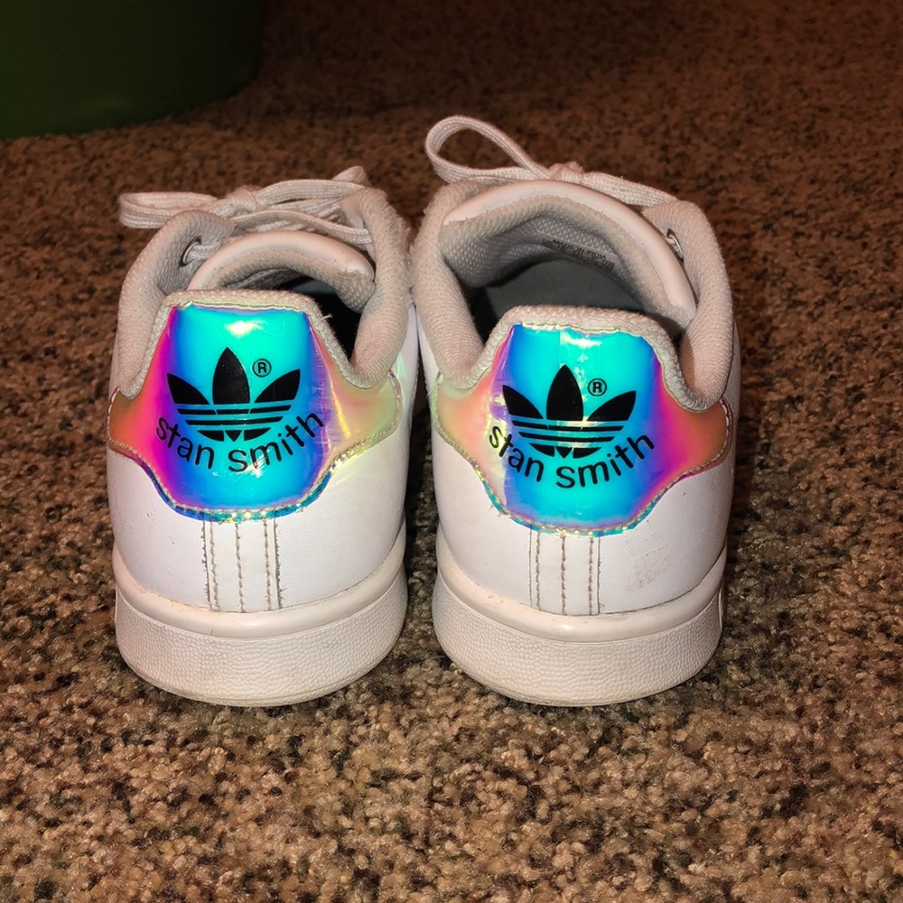 Adidas Iridescent Hologram Stan Smith Shoes